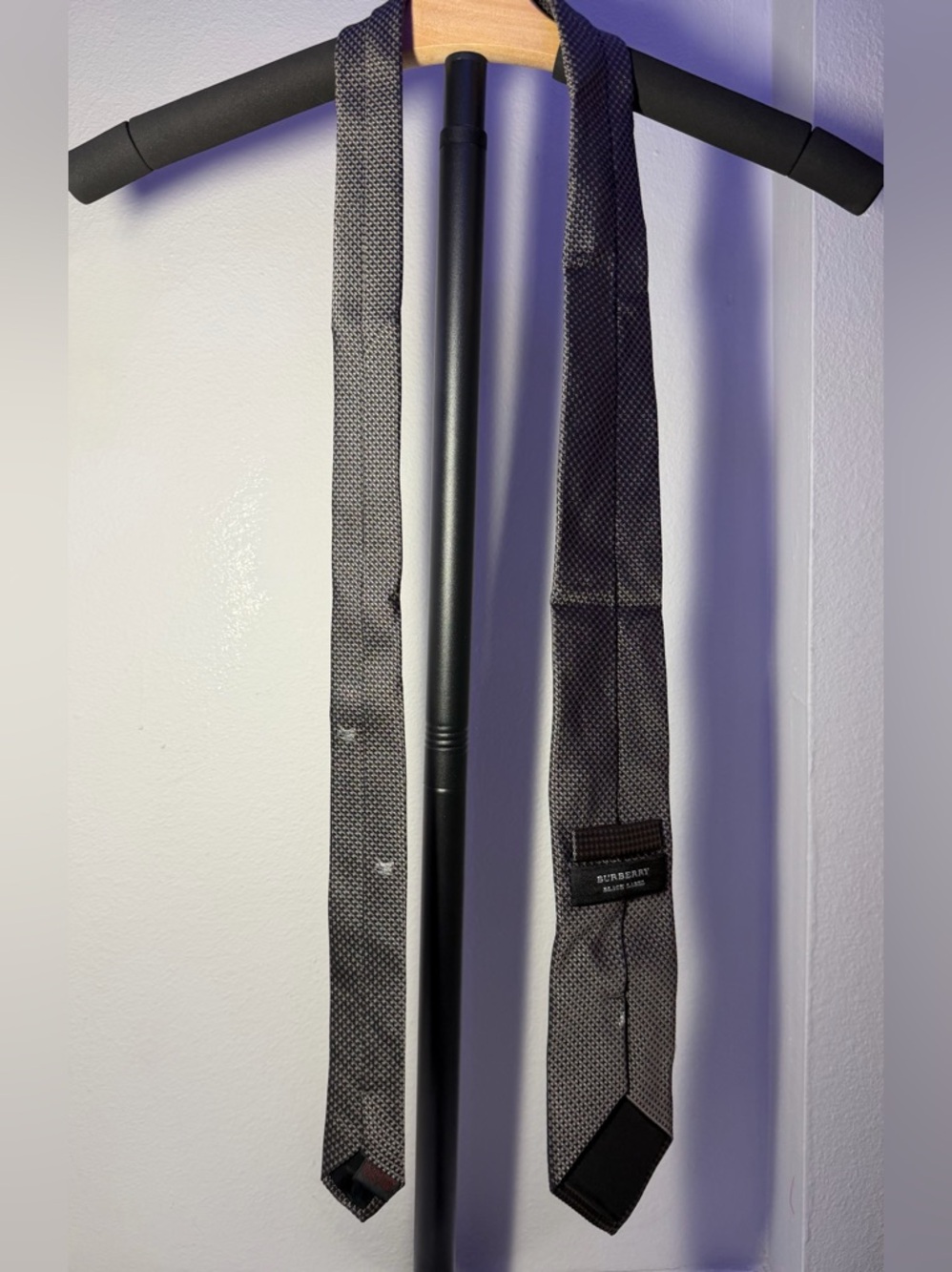 Burberry Black Label Men's Silk Tie (EUC) - Picture 9 of 14